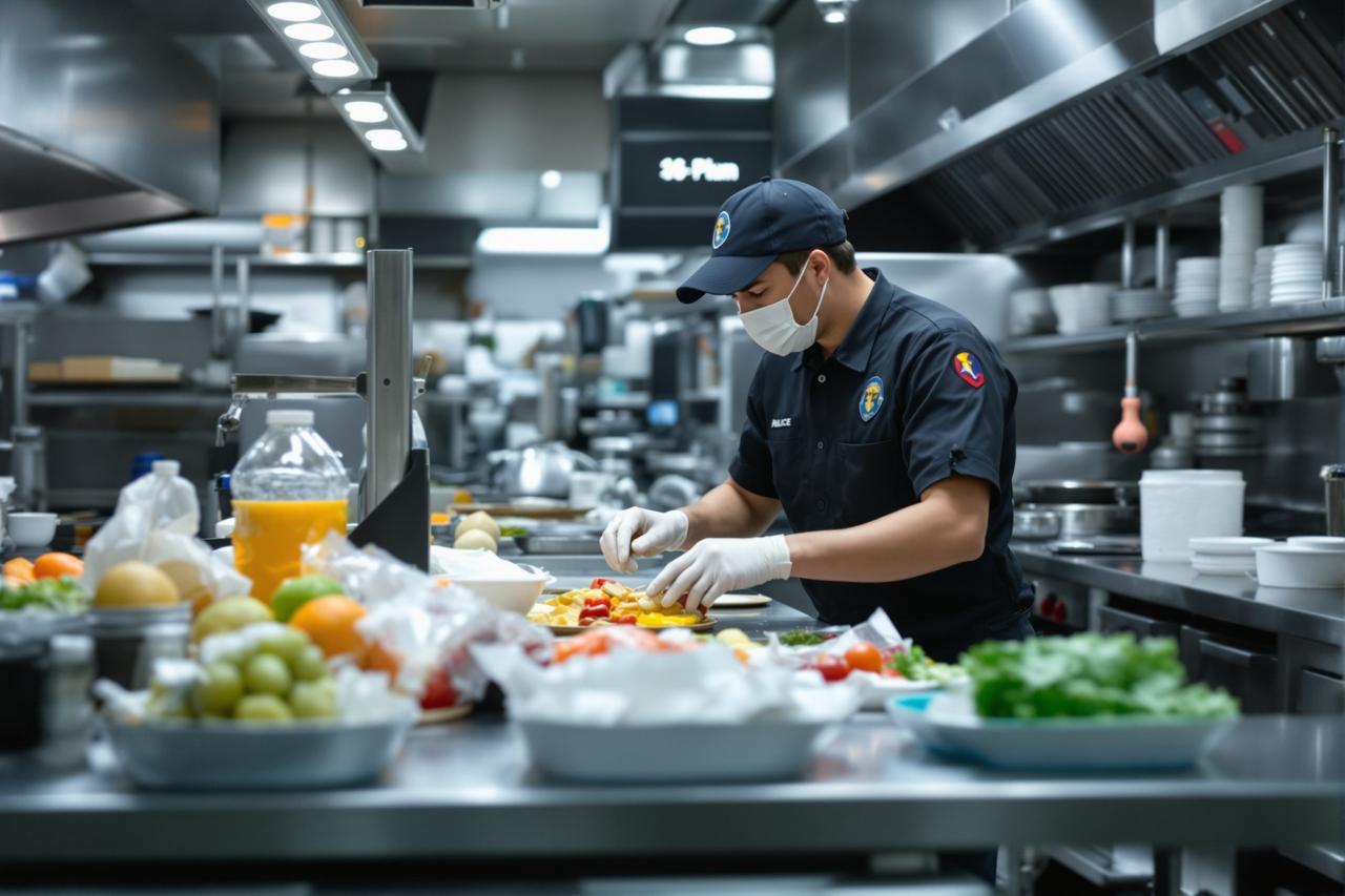 海角吃瓜 - 某城市发生重大食品安全事件，多家连锁餐厅被突击检查